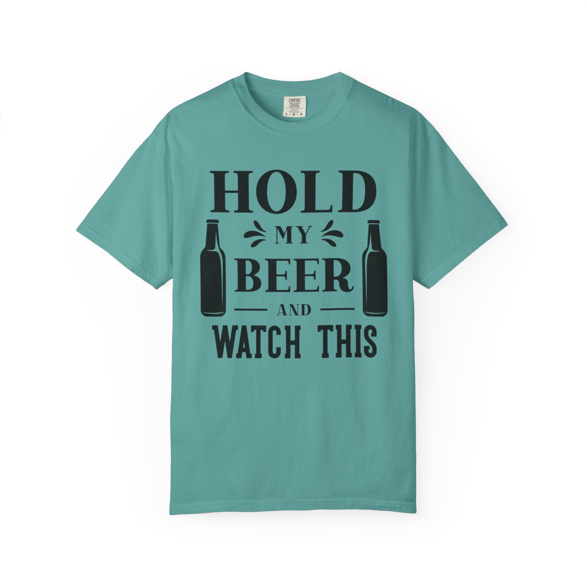 Hold My Beer 'Watch This' T-Shirt — Funny Men's Tee
