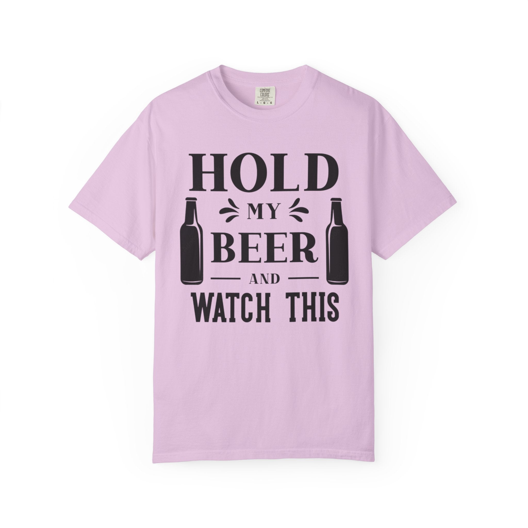 Hold My Beer 'Watch This' T-Shirt — Funny Men's Tee