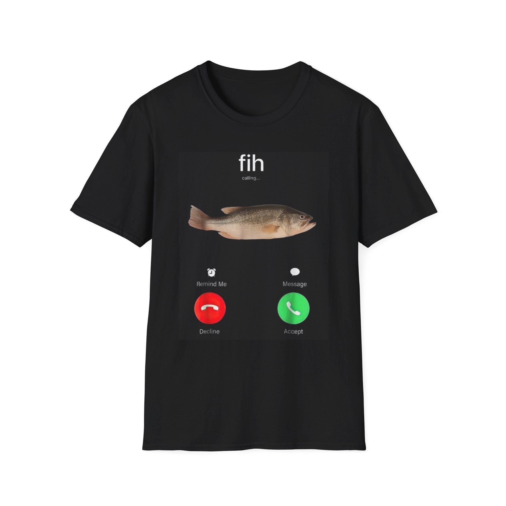 Fishing Tee — "Fish Is Calling" Graphic T-Shirt
