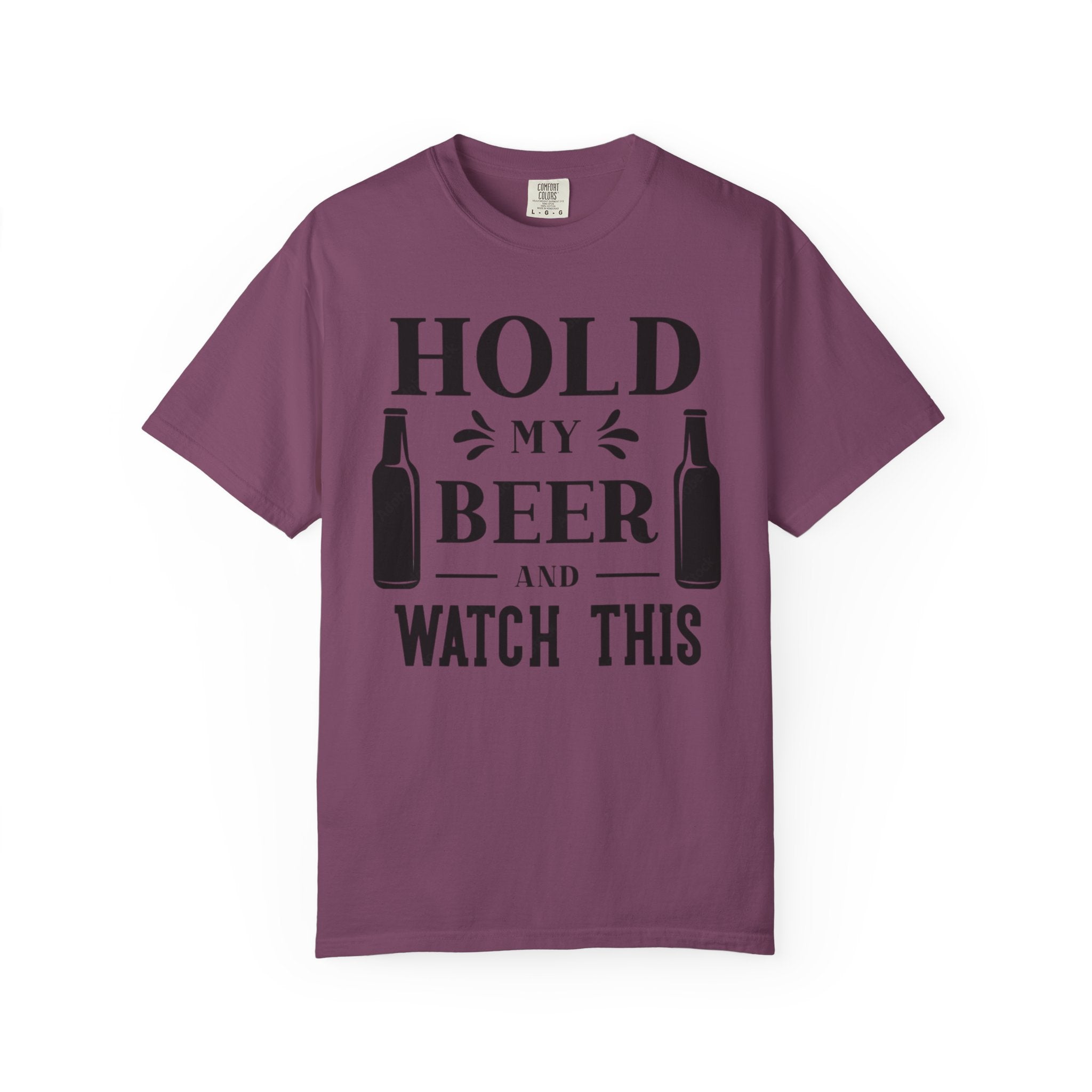 Hold My Beer 'Watch This' T-Shirt — Funny Men's Tee