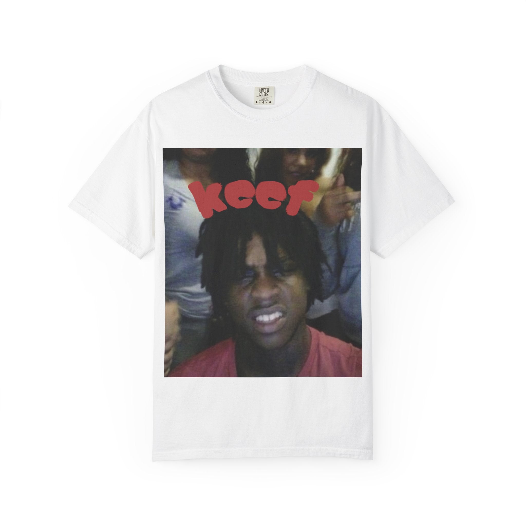 Chief Keef Graphic Photo Tee — 'Keeps' Retro Portrait Streetwear T-Shirt