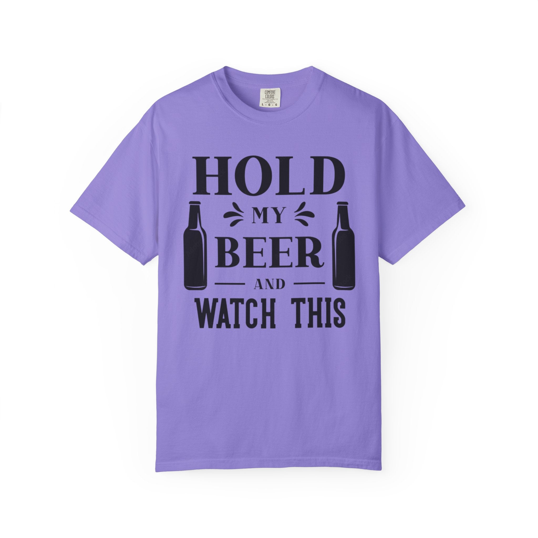 Hold My Beer 'Watch This' T-Shirt — Funny Men's Tee