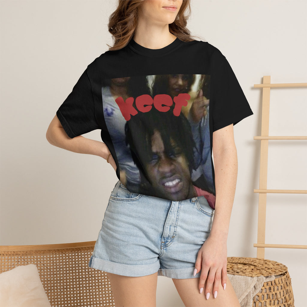 Chief Keef Graphic Photo Tee — 'Keeps' Retro Portrait Streetwear T-Shirt