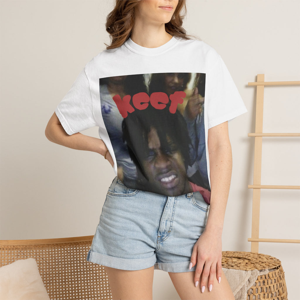 Chief Keef Graphic Photo Tee — 'Keeps' Retro Portrait Streetwear T-Shirt