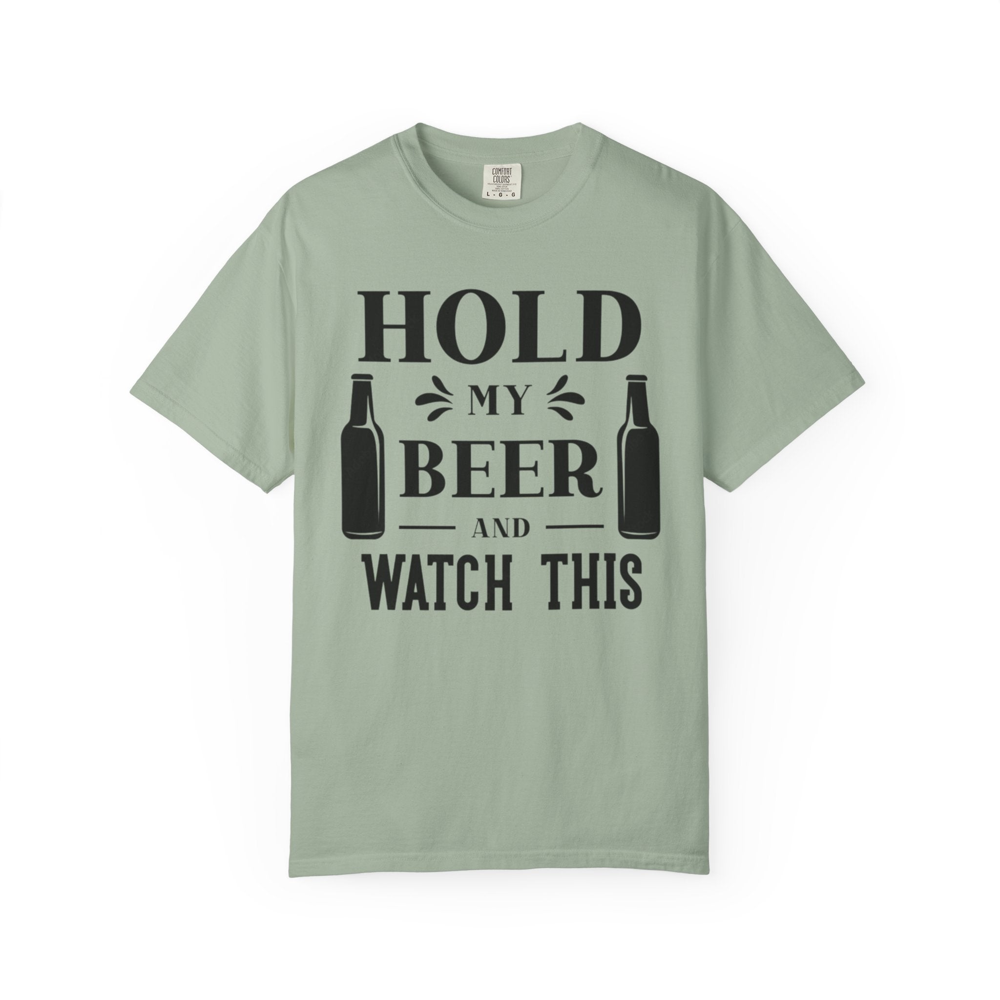 Hold My Beer 'Watch This' T-Shirt — Funny Men's Tee