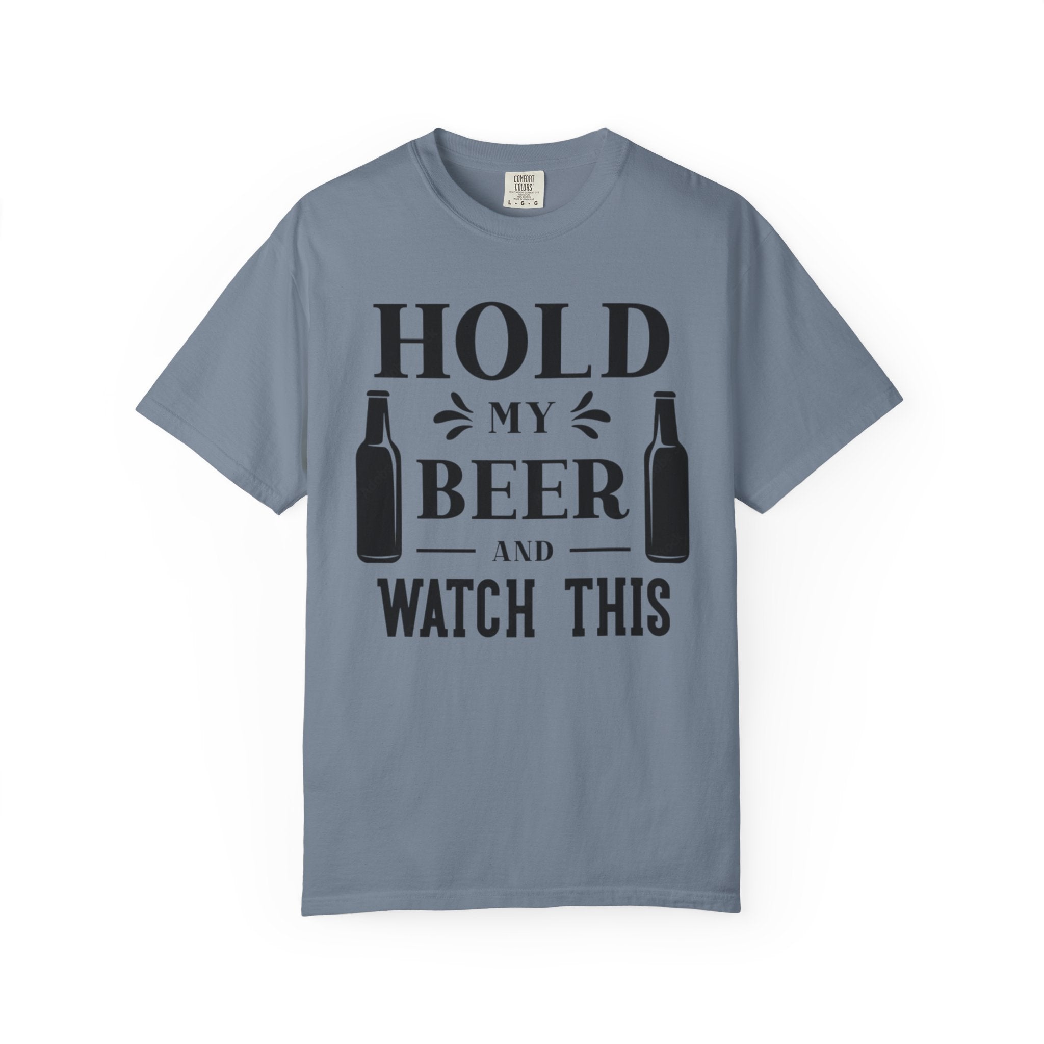 Hold My Beer 'Watch This' T-Shirt — Funny Men's Tee