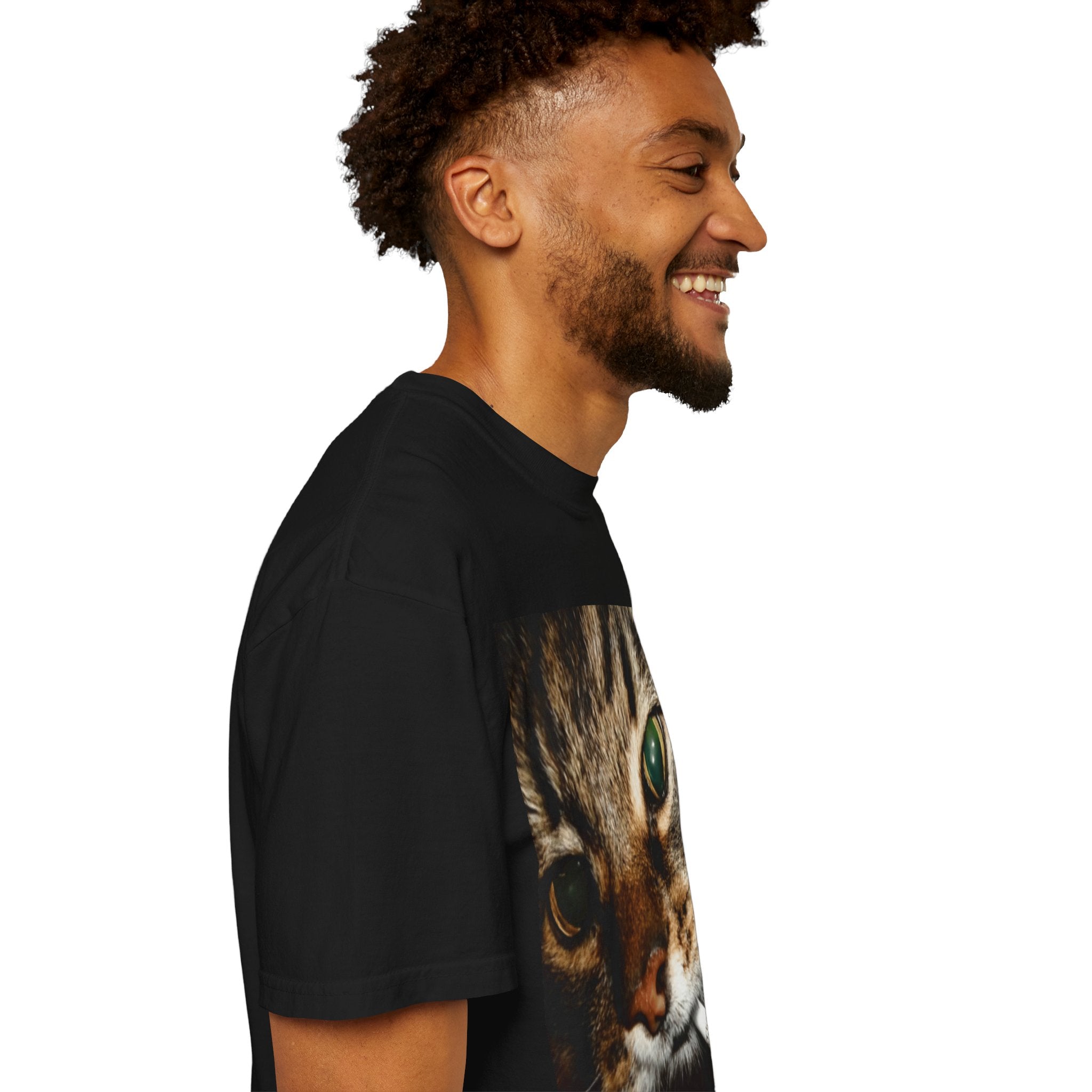 Cat Smoking T-Shirt — Graphic Feline with Cigarette Shirt