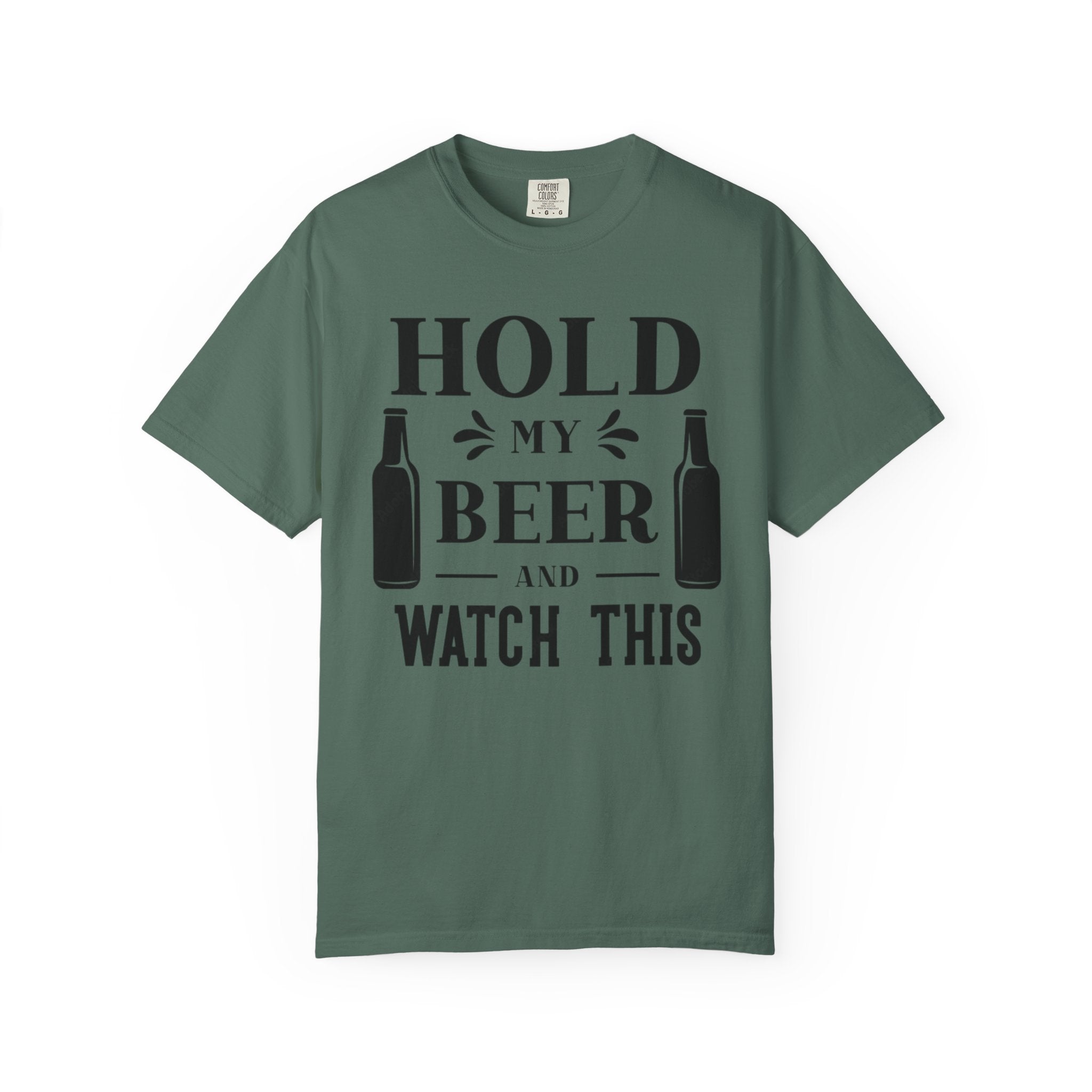 Hold My Beer 'Watch This' T-Shirt — Funny Men's Tee