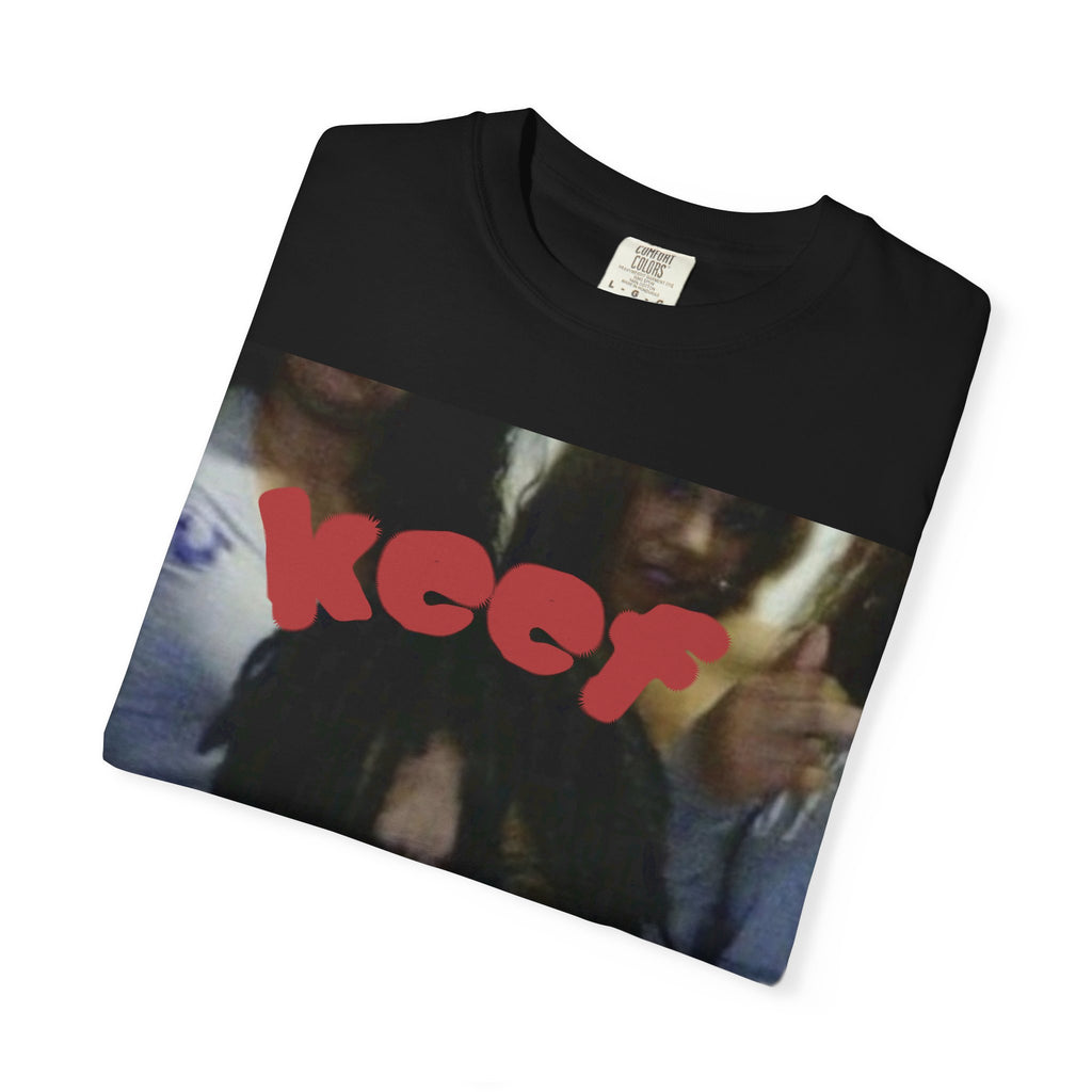 Chief Keef Graphic Photo Tee — 'Keeps' Retro Portrait Streetwear T-Shirt
