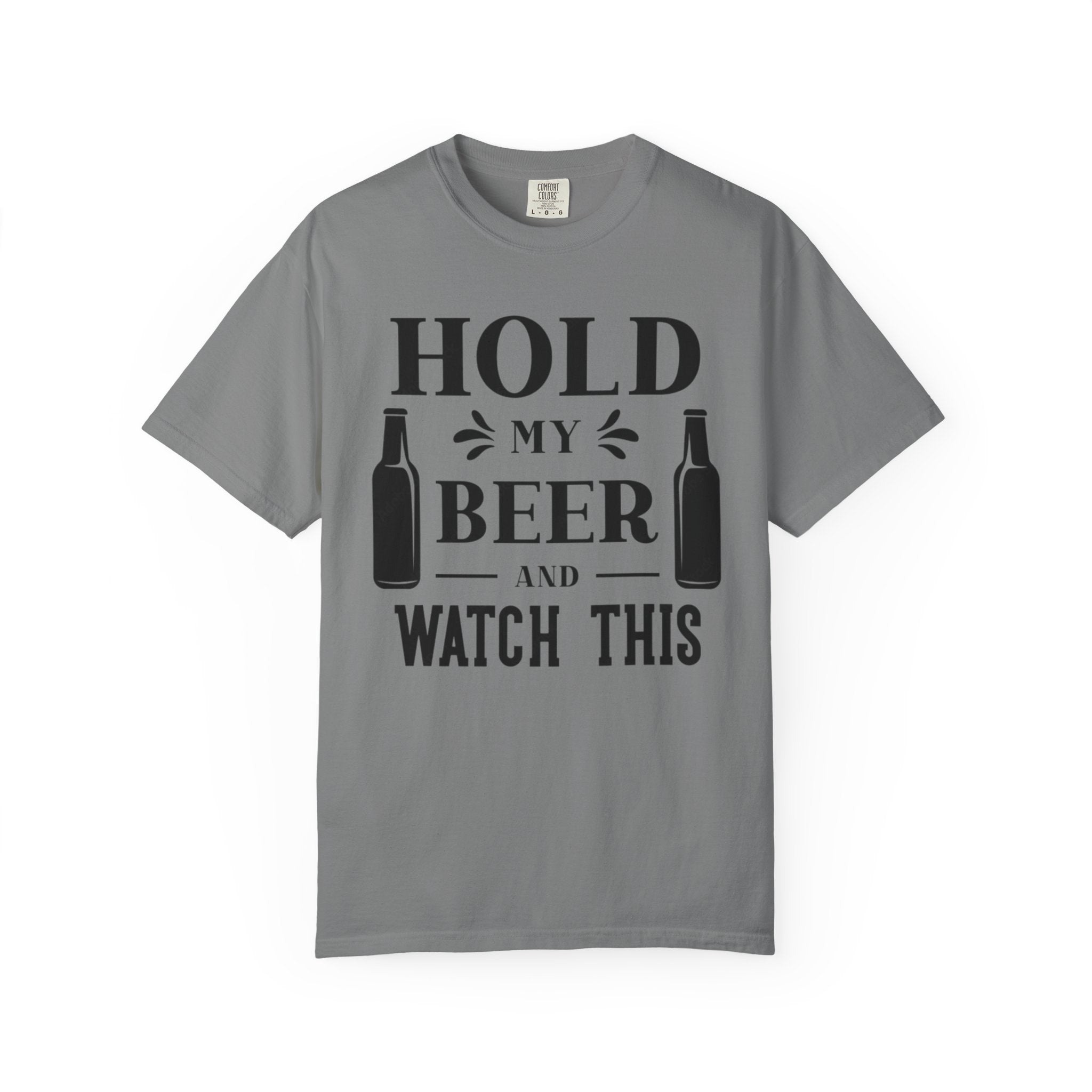 Hold My Beer 'Watch This' T-Shirt — Funny Men's Tee