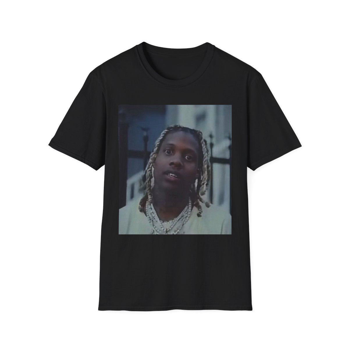 Lil Durk Slo Mo — Moody Urban Face Graphic Tee